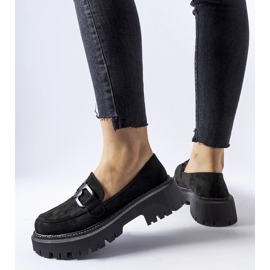 Black Worth mockasiner i ekomocka svart 1