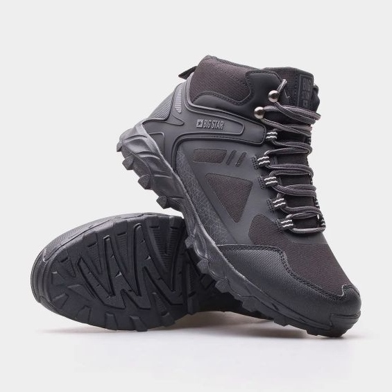 Big Star M MM174167 vandringsskor svart 1