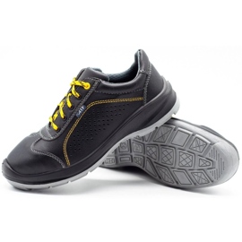 ŁUKPOL Techwork 1128P arbetsskor för män, svarta 3