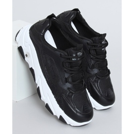 Svarta Frances Svarta sportskor för kvinnor 1