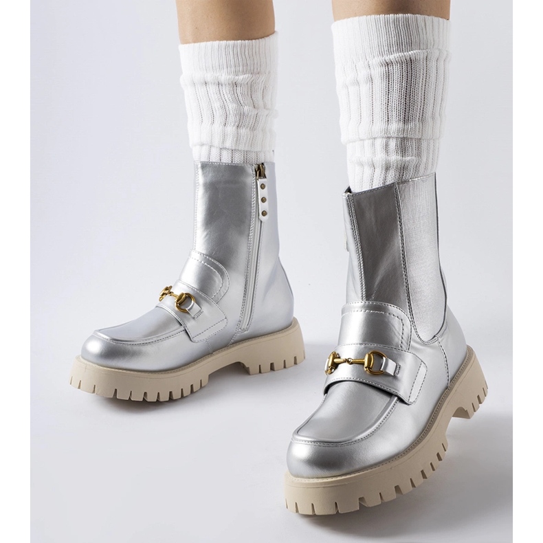 Silverisolerade Overlook ankelboots 1