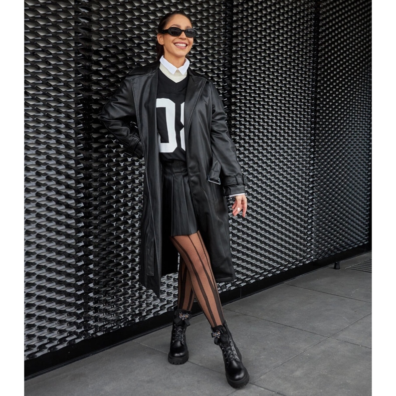 Karino svarta läderisolerade stövlar 1