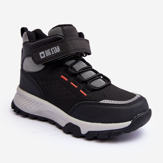 Memory Foam barnstövlar Black Big Star KK374121 svart 1
