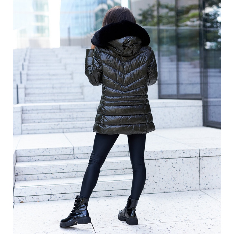 Svarta patentkängor med Sfaranda strass 2