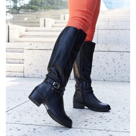 Svarta högisolerade Aldisio stövlar 1