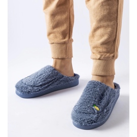 Marinblå Collinsville tofflor 1