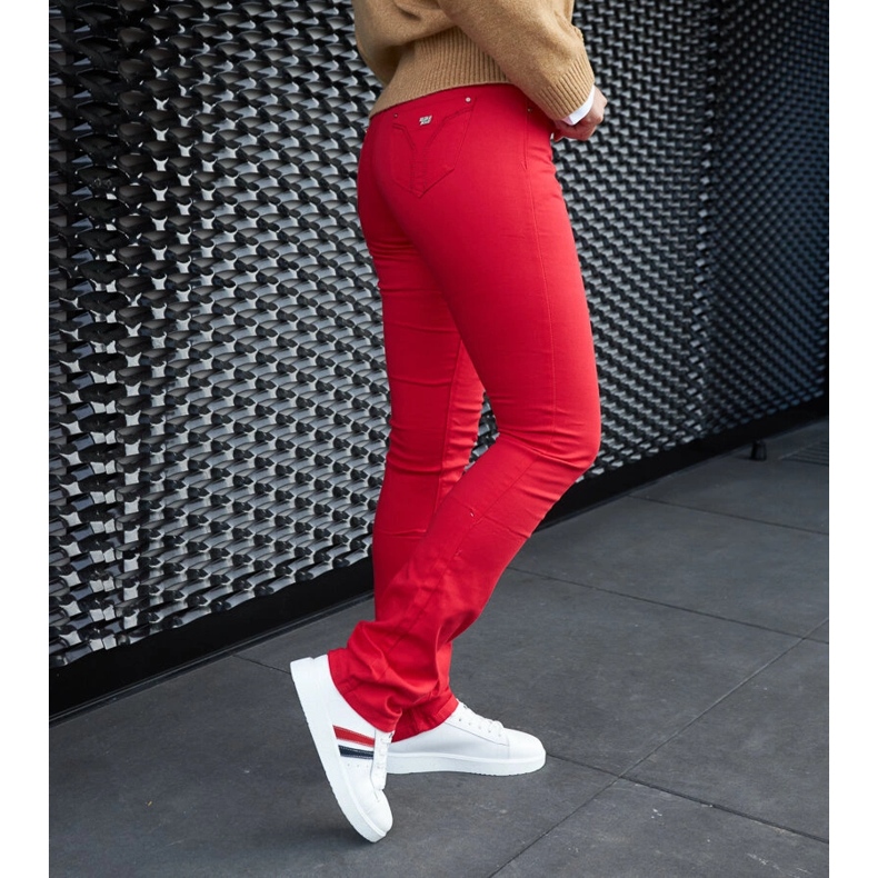 Sneakers i vitt läder 1