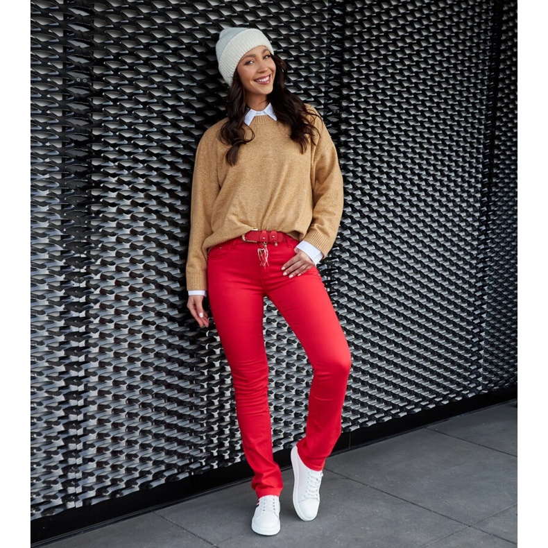 Sneakers i vitt läder 2