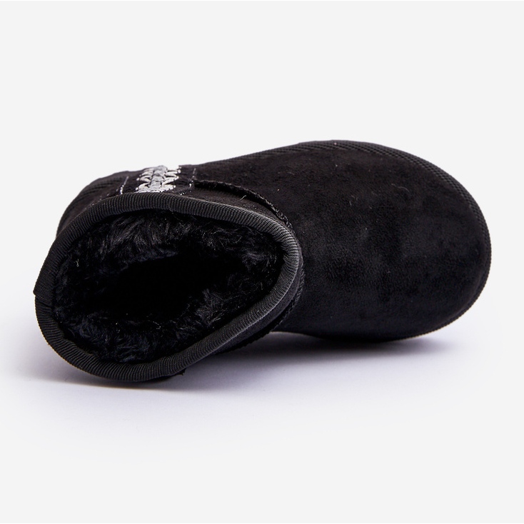 Barns svarta Leonora isolerade snöstövlar 1