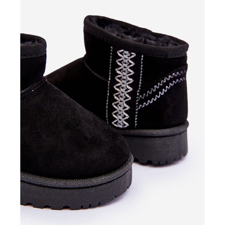 Barns svarta Leonora isolerade snöstövlar 2