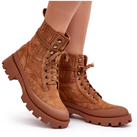 Camel Gordts Trapper Boots för kvinnor brun 11