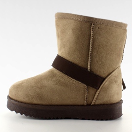 Emuski för barn med Frędzlami K1647404 Taupe beige 2