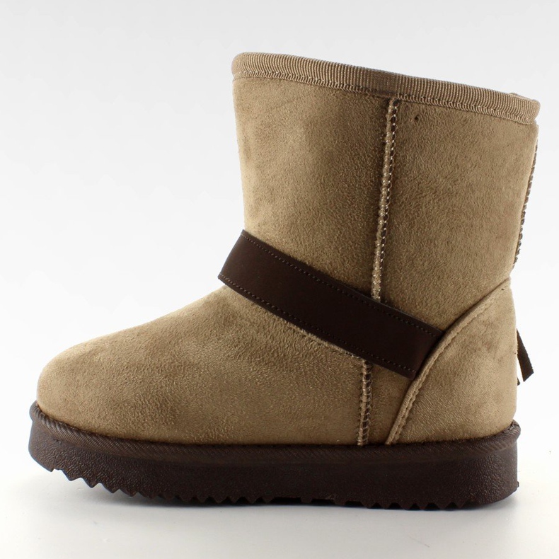 Emuski för barn med Frędzlami K1647404 Taupe beige 2