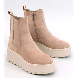 Ronda Khaki kilstövlar beige 1