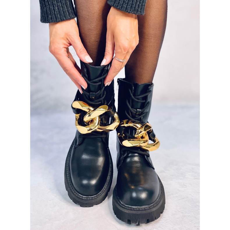 Snörstövlar Barkley Black svart 1