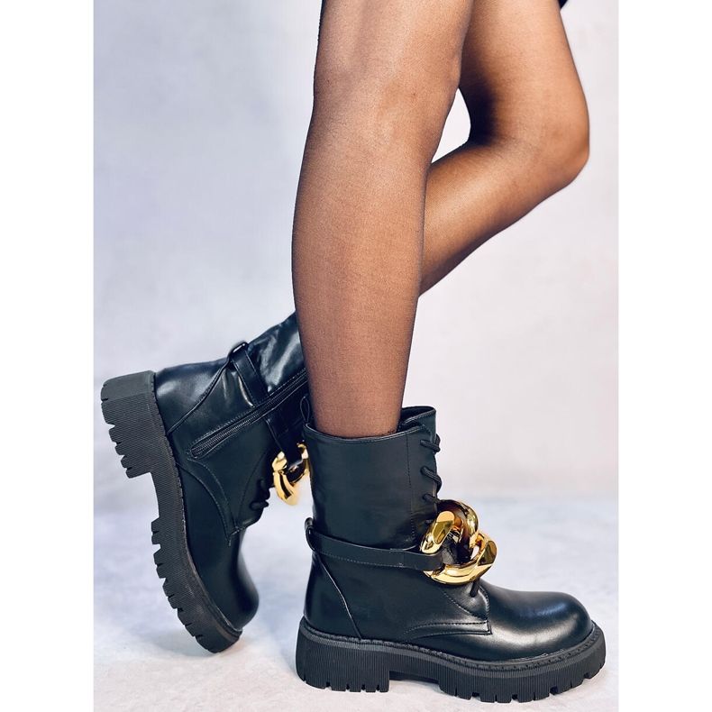 Snörstövlar Barkley Black svart 2