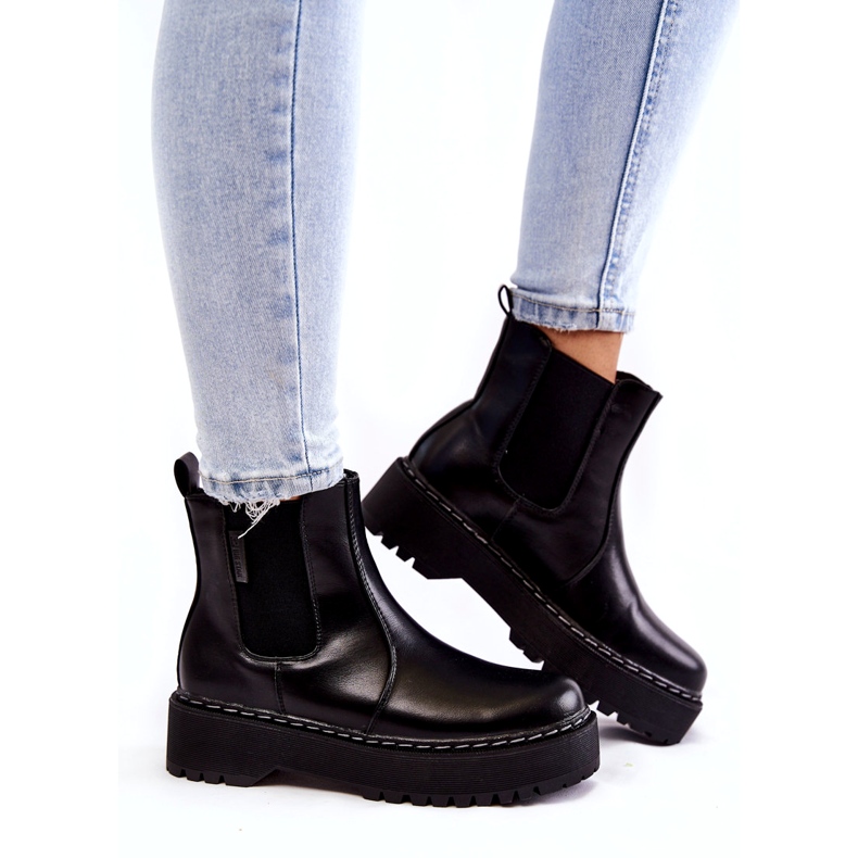 Kvinnors Big Star Czarne II274101 svart 1