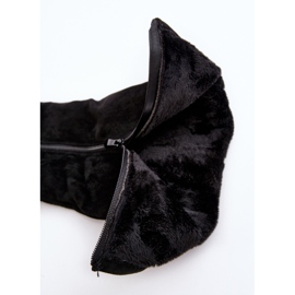 Mockastövlar för kvinnor på S.Barski-plattformen, svarta 1