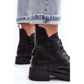 Klassiska platta stövlar för kvinnor Svart Ballisa 1