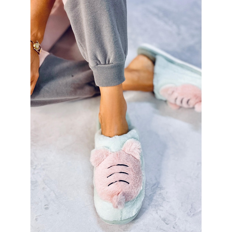 Damtofflor Pearl Mint grön 2