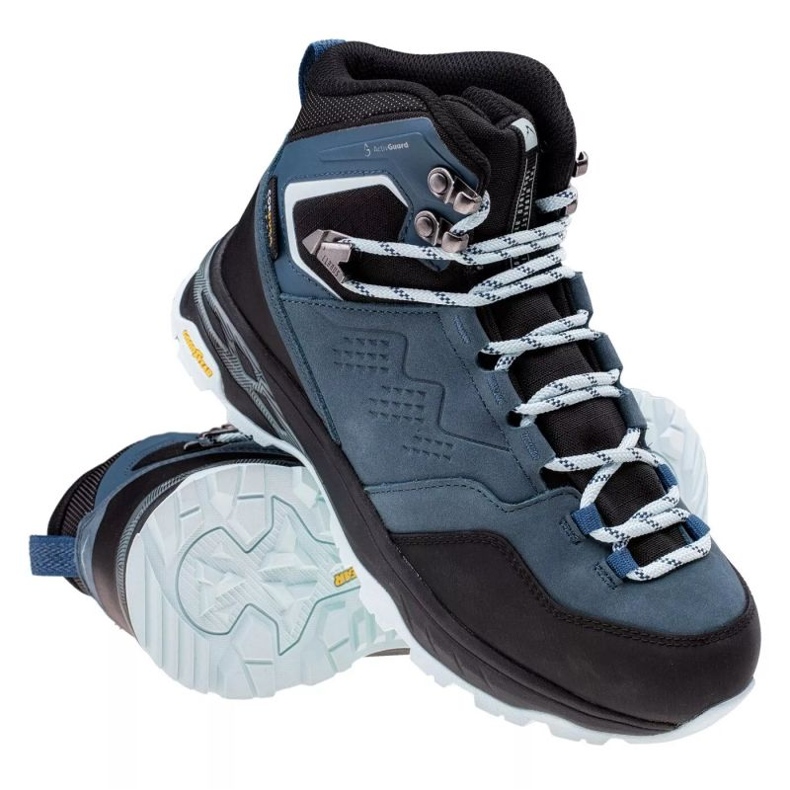Elbrus Galbert Mid Ag Gr CW skor 92800555483 blå 1