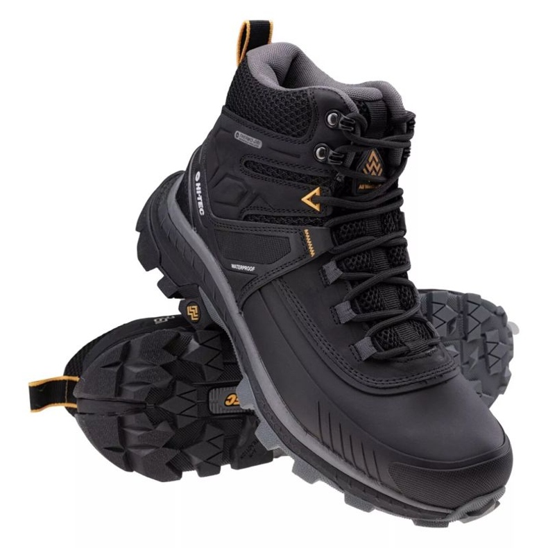 Hi-Tec Everest Snow Hiker M skor 92800555289 svart 1