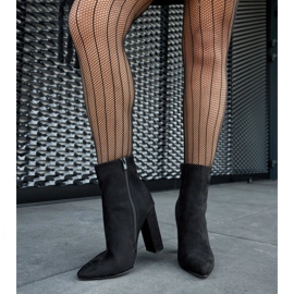 Borgetto stövlar i svart ekomocka 1