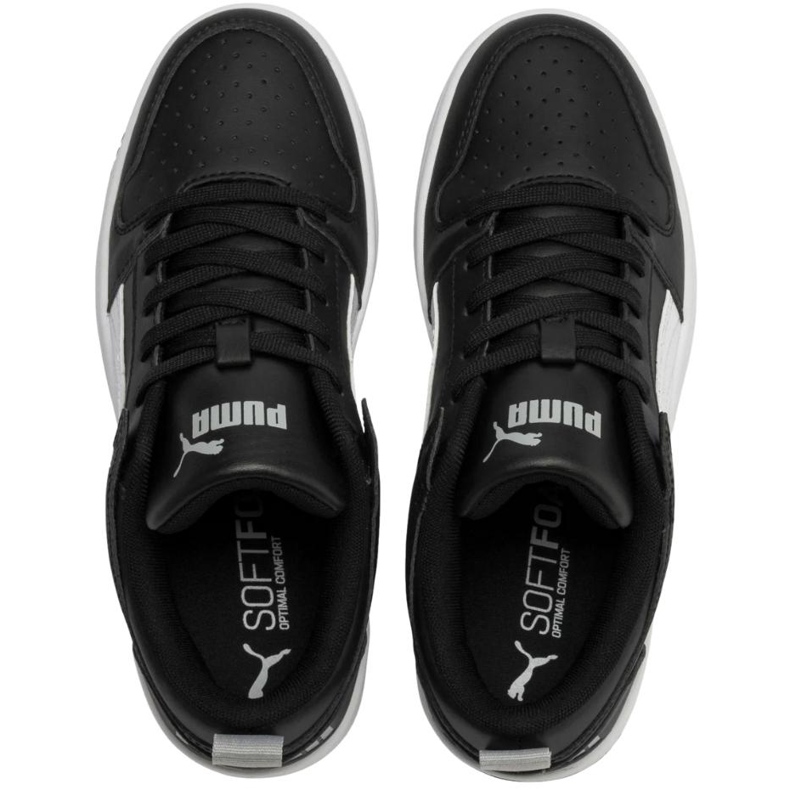 Puma Rebound Layup Lo Sl barnskor svarta 370490 02 1