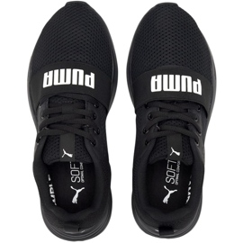 Puma Wired Run Jr svart 374214 01 barnskor 1