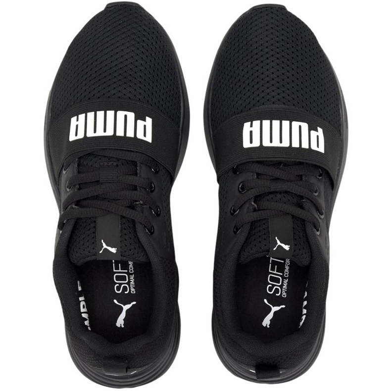 Puma Wired Run Jr svart 374214 01 barnskor 1