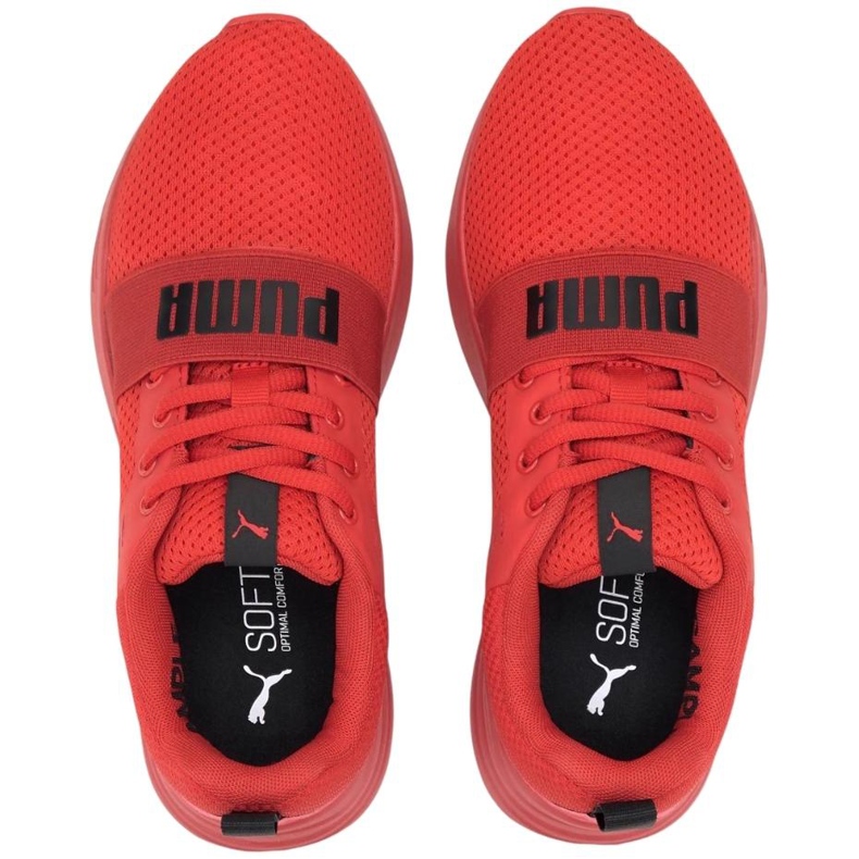 Puma Wired Run Jr. röda barnskor 374214 05 1