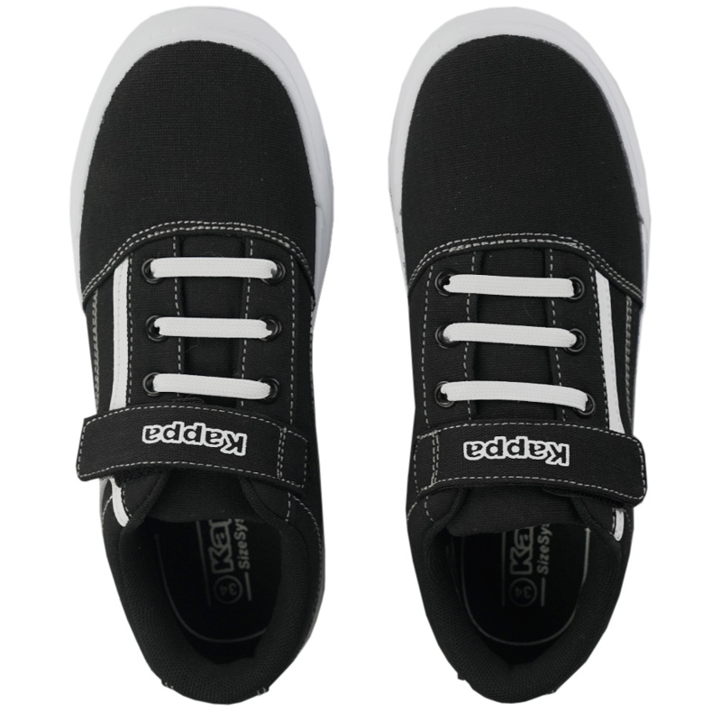 Kappa Chose Sun K barnskor svart och vit 260691K 1110 1