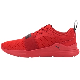 Puma Wired Run Jr barnskor röda 374216 05 1