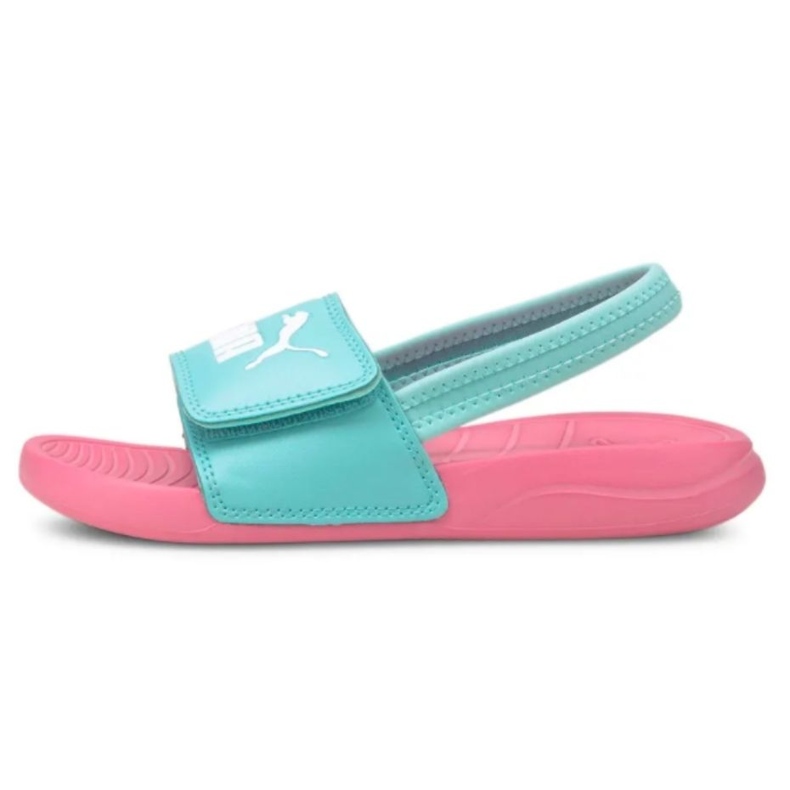 Barnsandaler Puma Popcat 20 Backstrap Ac rosa 380555 08 blå 1