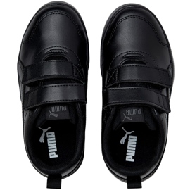 Puma Courtflex v2 V Ps barnskor svarta 371543 06 1