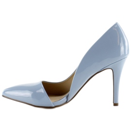 Pastell asymmetriska klackar C26P Blå 2