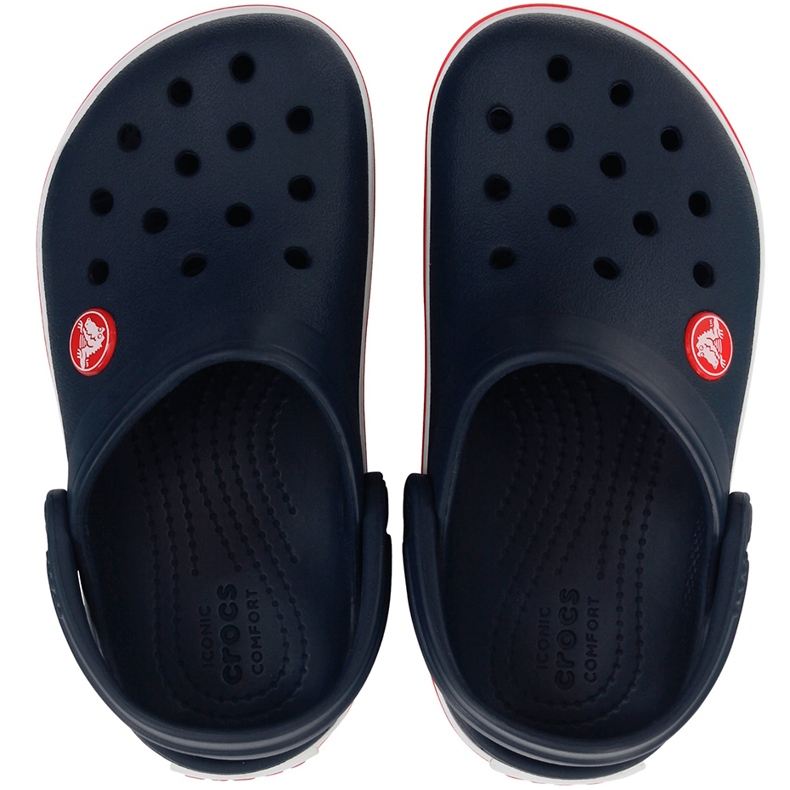 Crocs Kids Toddler Crocband Clog röd-marinblå 207005 485 2