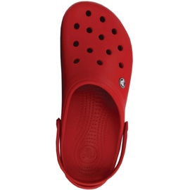 Crocs Crocband Clog träskor röd-grå 11016 6EN 2