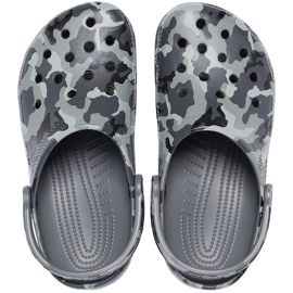 Crocs Classic Printed Camo camo träskor - grå 206454 0IE 2
