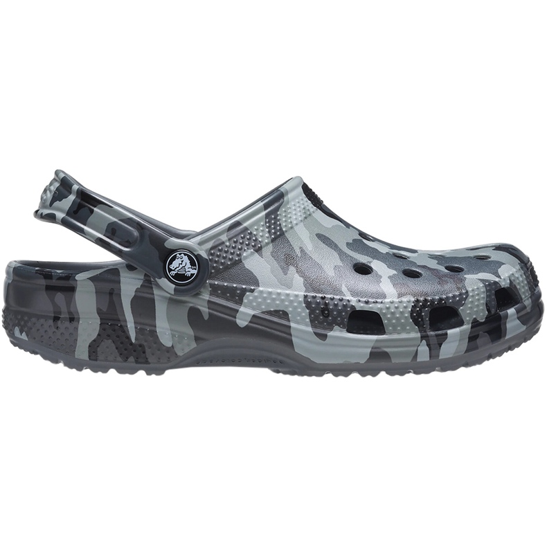 Crocs Classic Printed Camo camo träskor - grå 206454 0IE 1