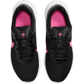Nike Revolution 6 Next damskor svart och rosa DC3729 002 2