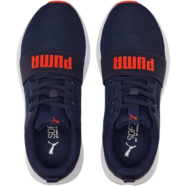 Barnskor Puma Wired Run Jr. marinblå 374214 21 2