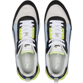 Puma R22 Blå svart-grå-blå 383462 11 skor 2