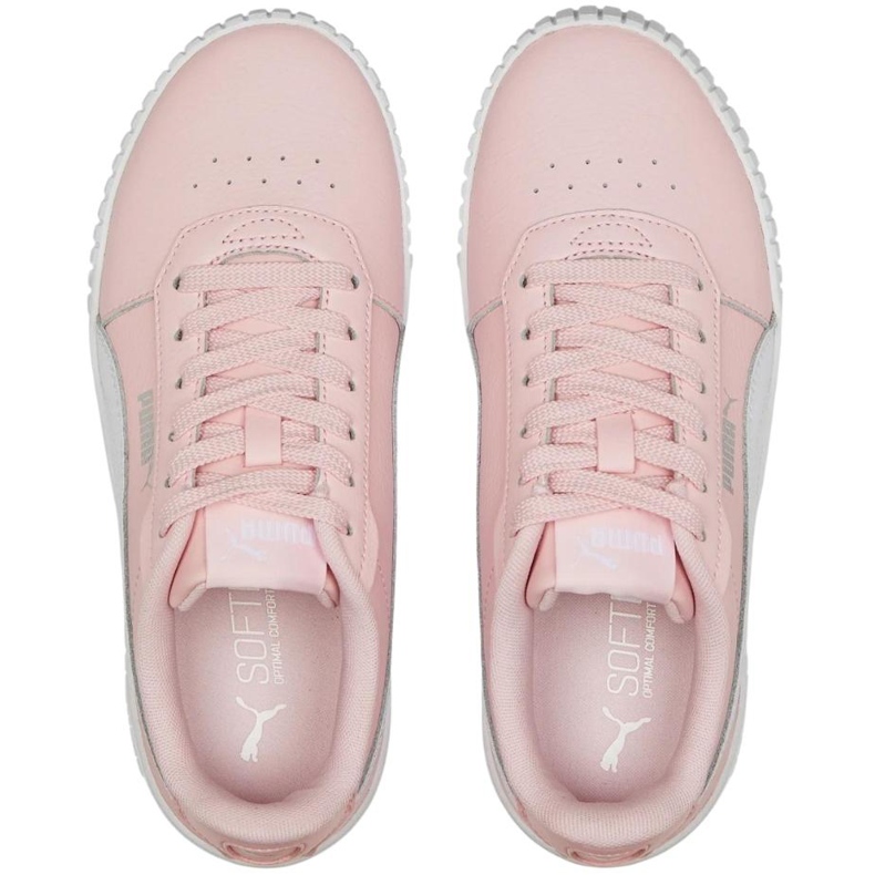 Puma Carina 2.0 Jr barnskor, rosa 386185 04 2
