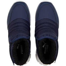Puma Nieve Wtr Ac Ps barnskor, marinblå 380745 06 2