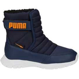 Puma Nieve Wtr Ac Ps barnskor, marinblå 380745 06 1
