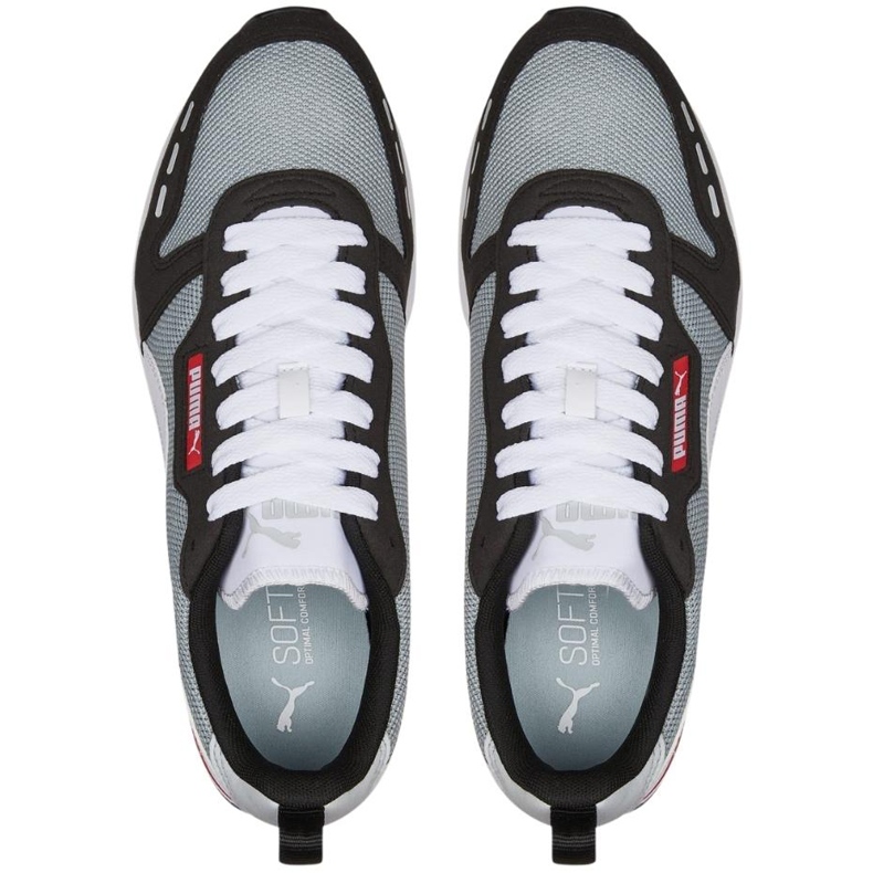 Puma R78 herrskor svart och grå 373117 66 vit 2