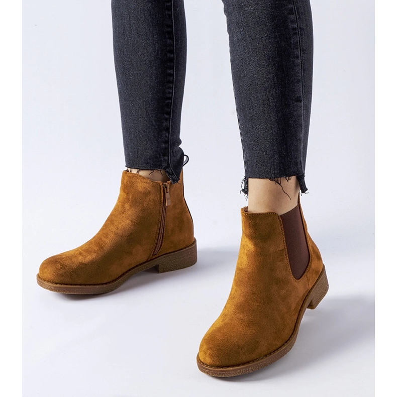 Bruna isolerade Chelsea-stövlar från Fidenzio 1