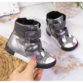 Kornecki Jr 6583 KOR6583C Ankelboots med kardborreband 1