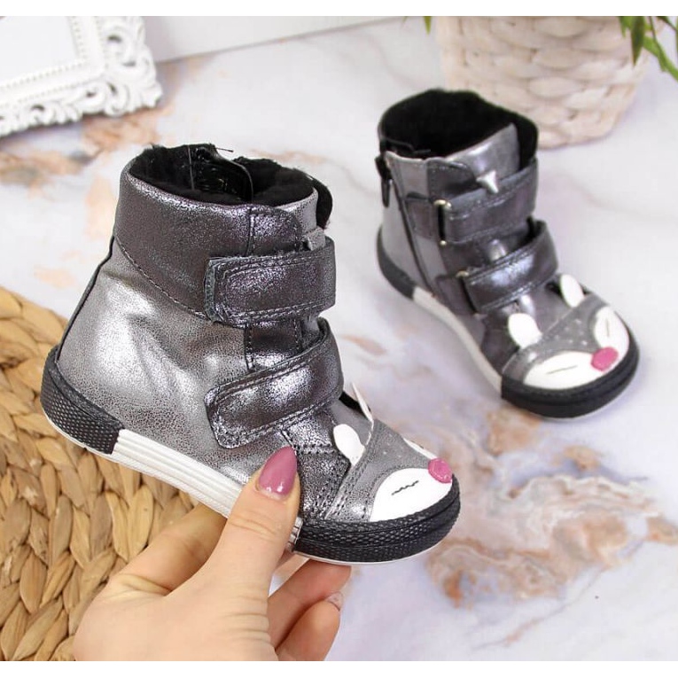 Kornecki Jr 6583 KOR6583C Ankelboots med kardborreband 1